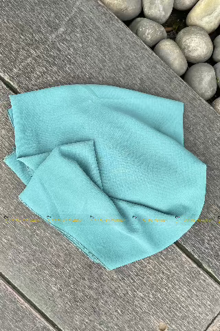 Georgette Hijab Ocean blue