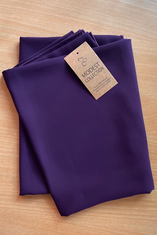 Georgette Hijab Purple