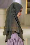 Luxury bronze premium hijab for modest fashion