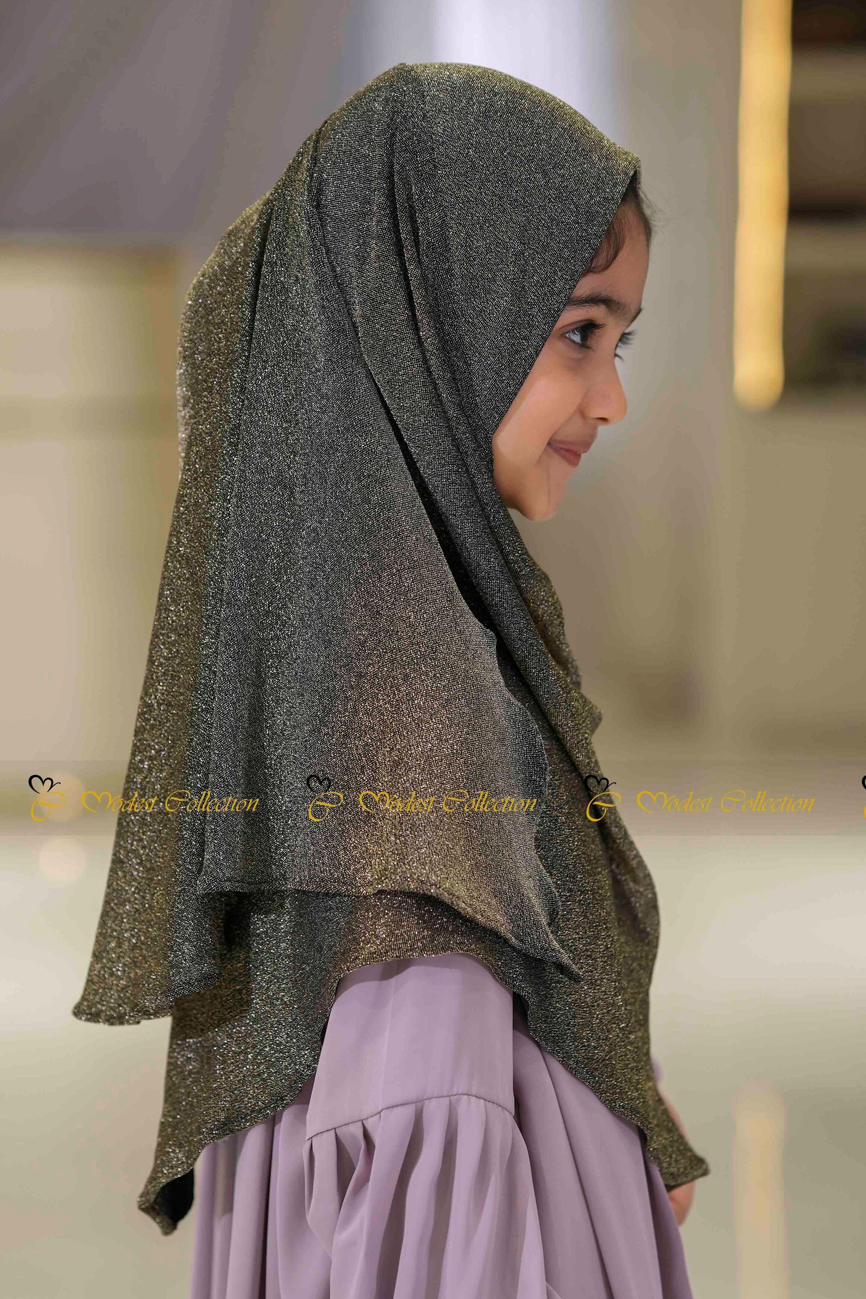 Glisten Ready Hijab Bronze