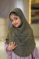 Luxury bronze premium hijab for modest fashion