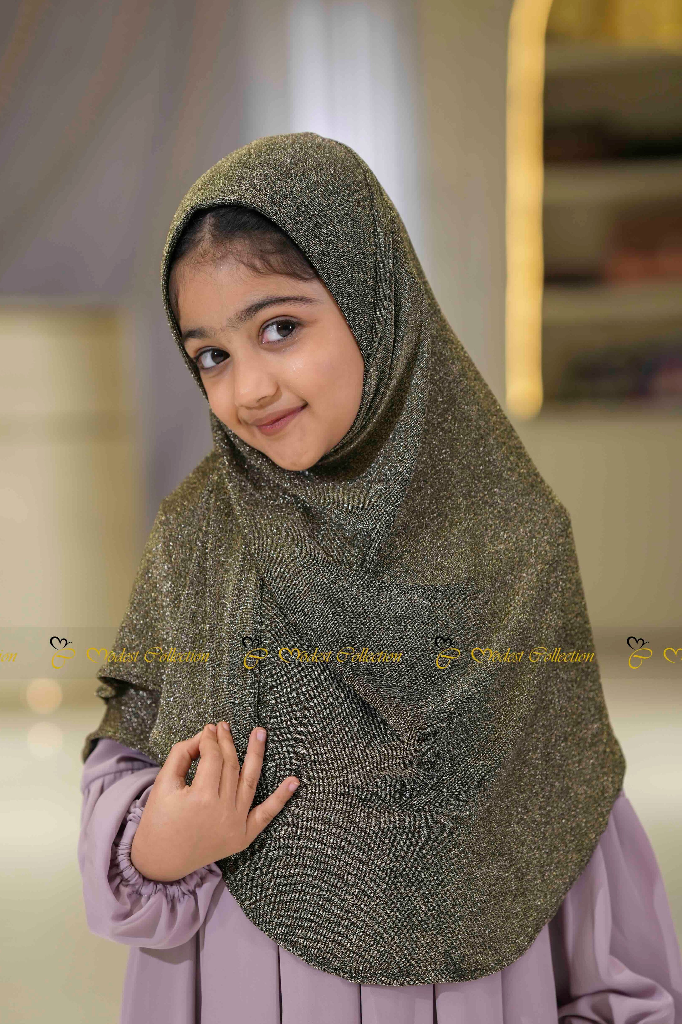 Glisten Ready Hijab Bronze