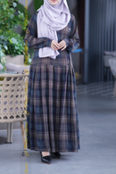 Hania Plaid Modest Dress