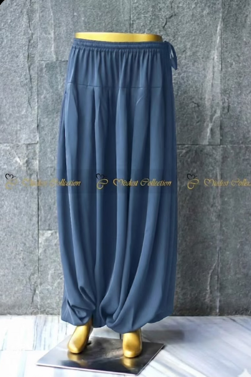 Harem Pants Stone Blue