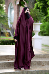 Hoorayn Jilbab Maroon