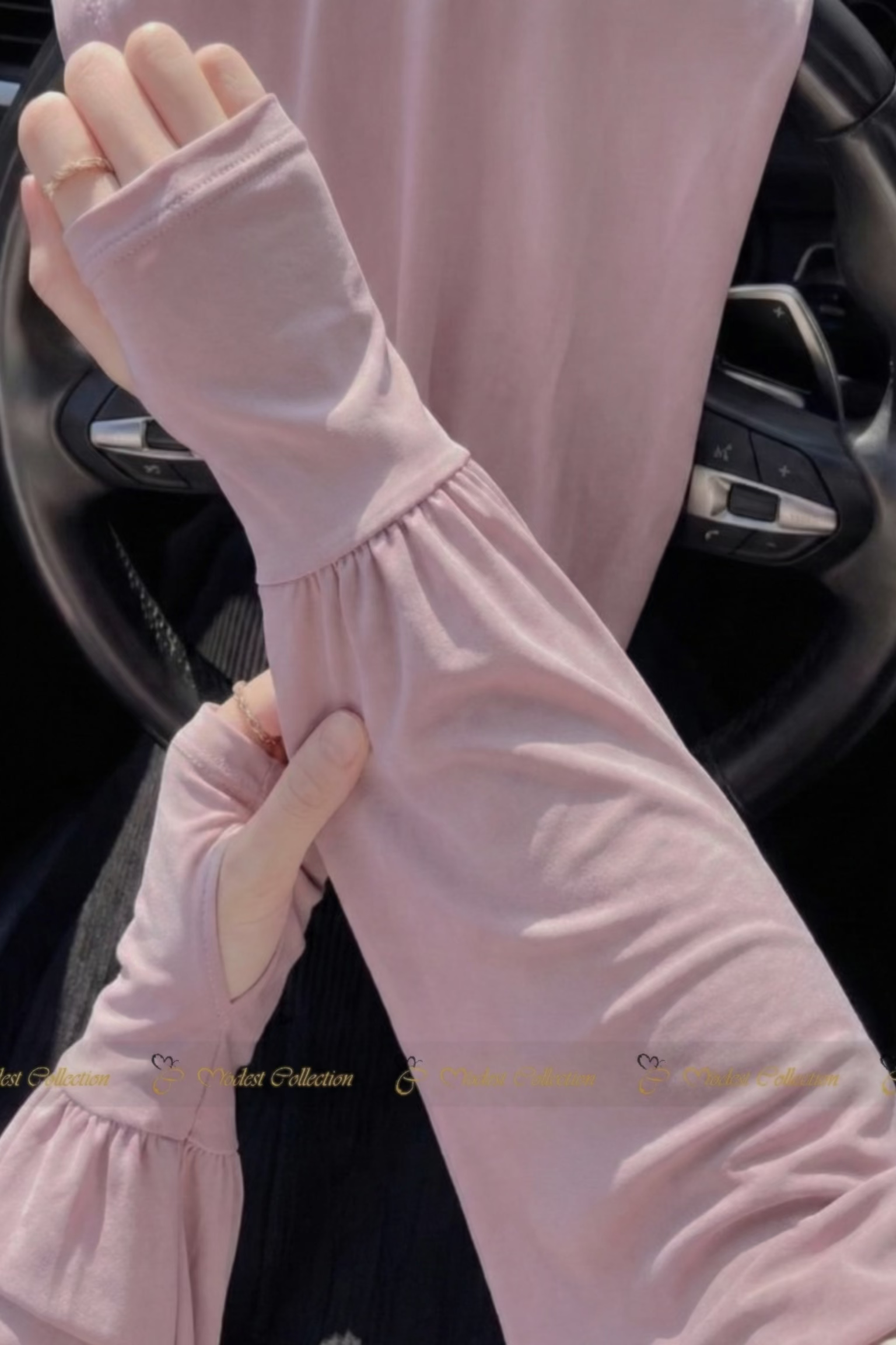 Loose pattern Ice Sleeve Mauve