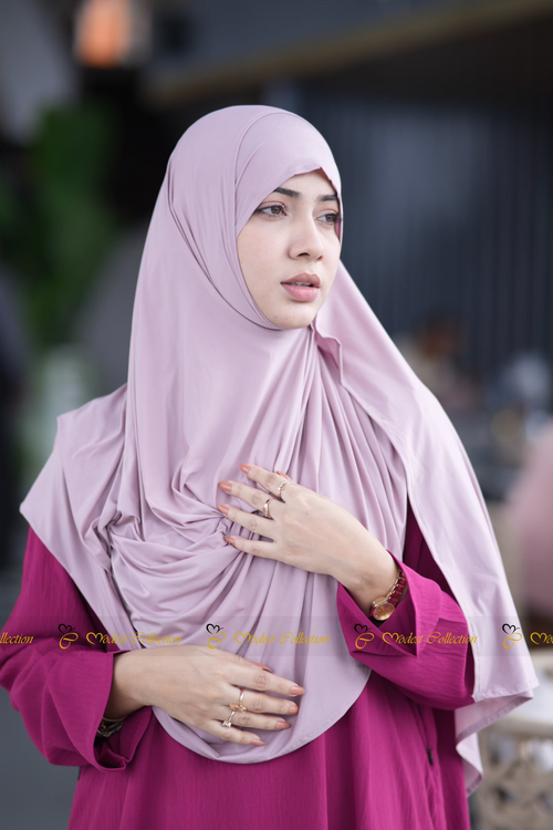 Instant Hijab Mauve