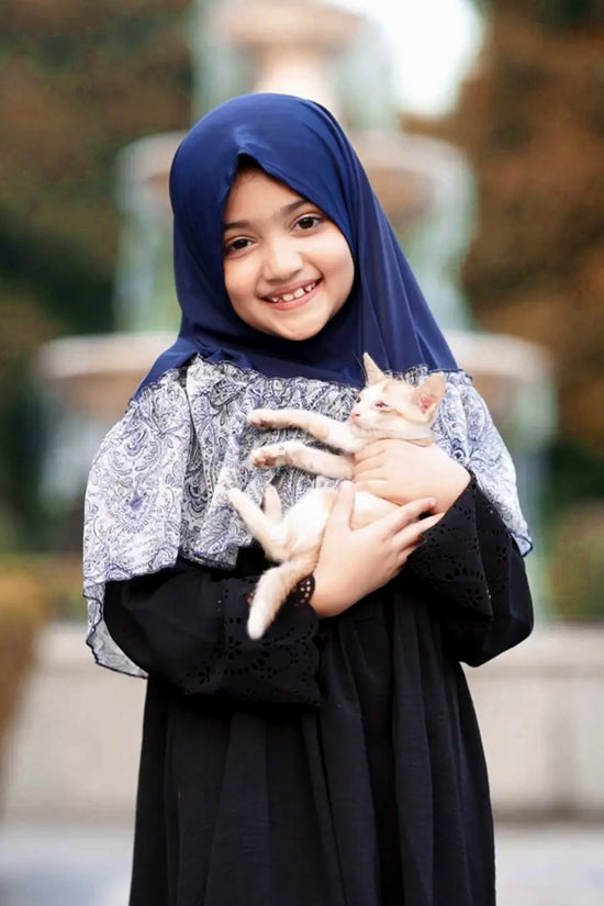 Baby Hijab Kolka Navy