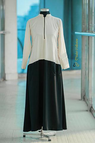 Kotha Abaya off-white - Modest Collection