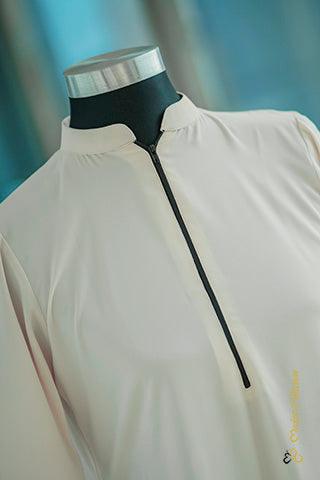 Kotha Abaya off-white - Modest Collection