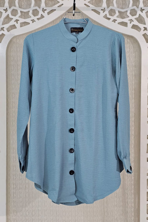 Ladies Formal Shirt Mint