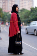 Lily Shrug Crimson - Modest Collection