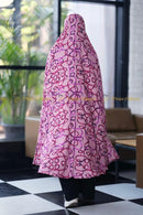Niqab Khimar with Pockets pretty Pink - Modest Collection