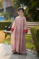 Little Meadow Abaya for girls designed for comfortable Umrah wear and daily ease.