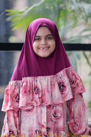 Baby Hijab Floral Bloom