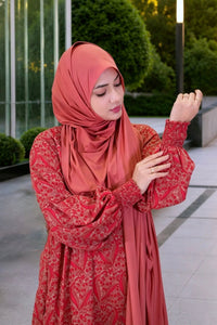 One loop Jersey Hijab