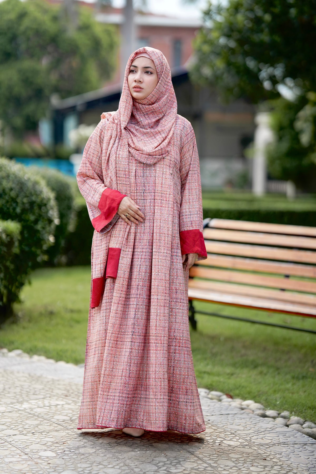 Meadow Abaya for Umrah and daily wear.