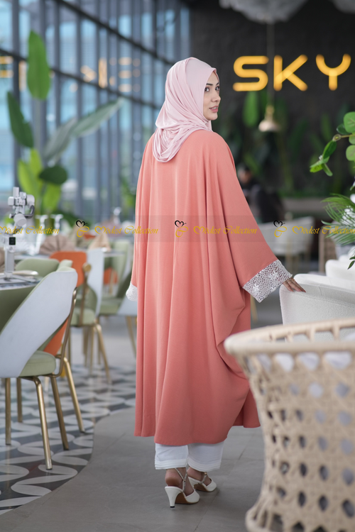 Salwa Semi-length Kaftan for Summer