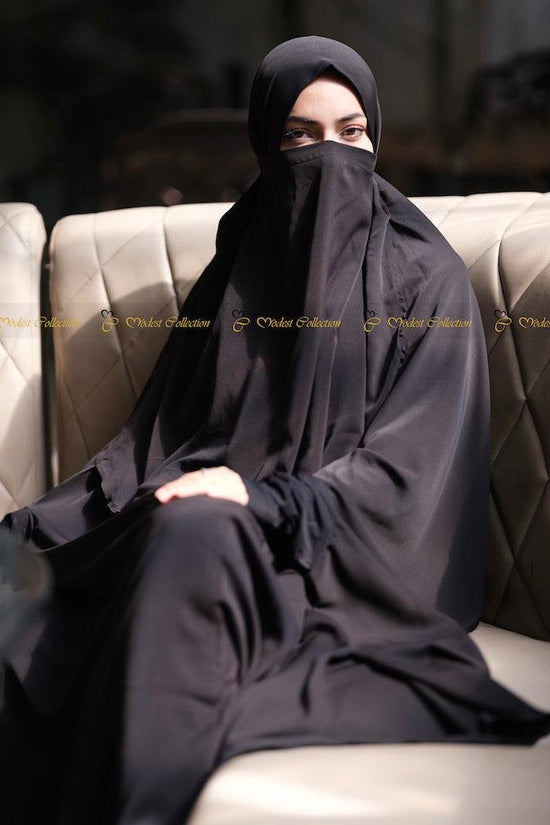 نقاب خمار اسود