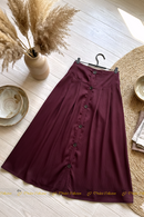 Pencil Skirt Maroon