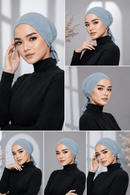 Full Head Cover Under cap with Belt for Muslim Women