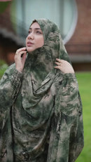 Georgette Khimar Sage Smoke