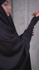 Hoorayn Jilbab Black