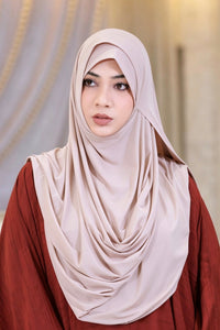 Instant Hijab Ivory