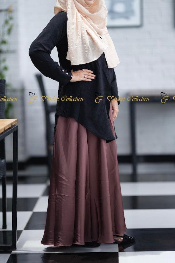Redwana Gown Copper - Modest Collection