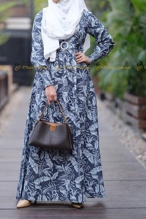 Rifat denim dress - Modest Collection