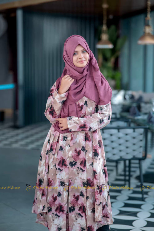 Rumana Kurti Floral Onlion