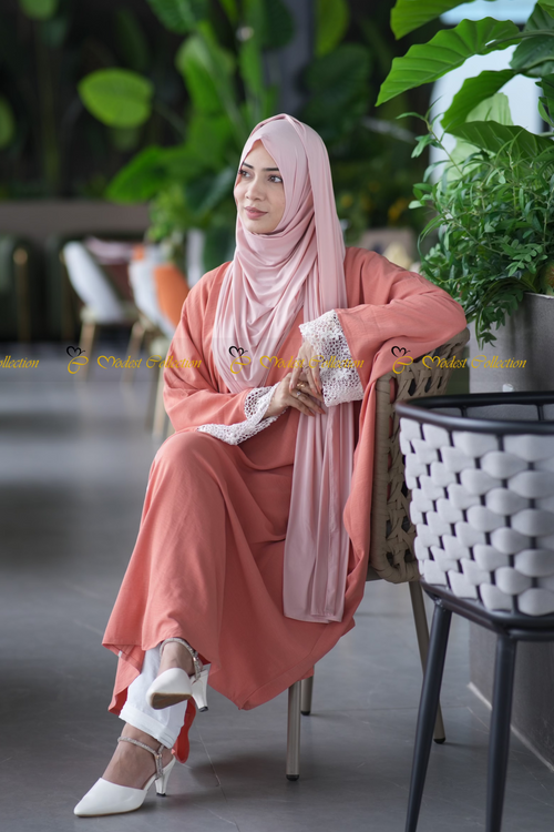 Salwa Semi-length Kaftan for Summer