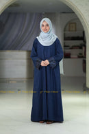 Sequin Abaya Navy