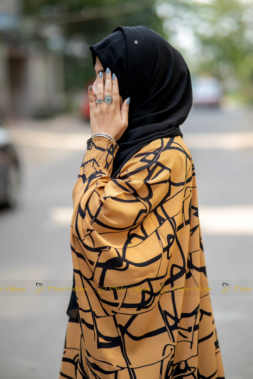 Tanaka Top Printed Brown