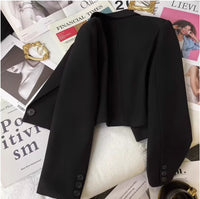 Short Blazer Black