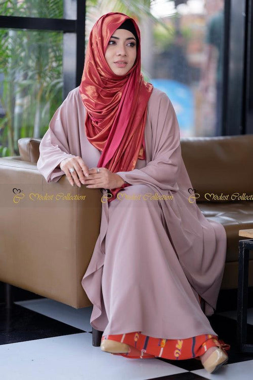 Short Kaftan Almond - Modest Collection
