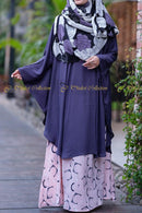 Short Kaftan Gray - Modest Collection