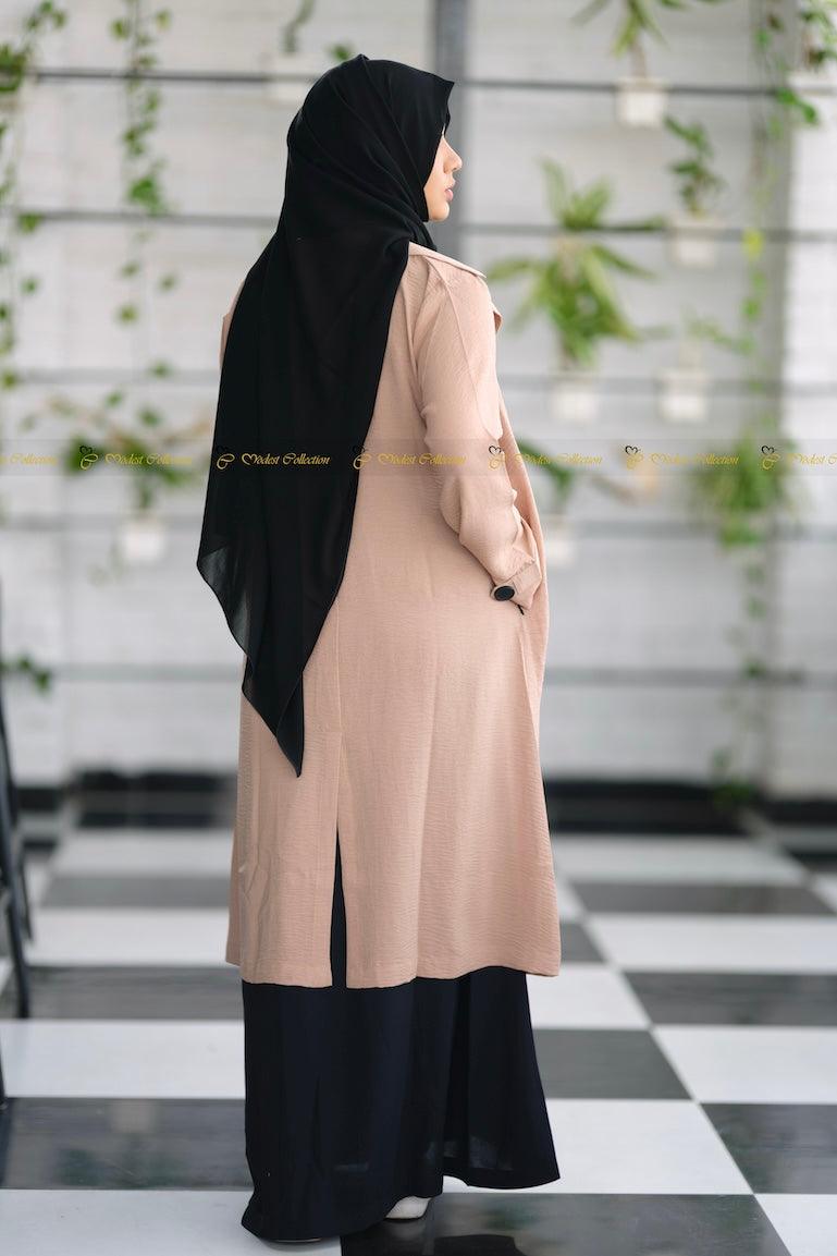 Summer Coat nude Brown - Modest Collection