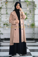 Summer Coat nude Brown - Modest Collection