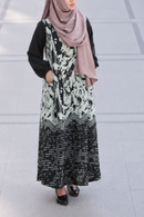 Tasmin Abaya Monochrome