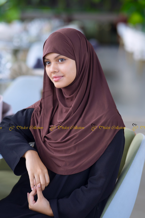 Ready Hijab Coffee for Teen Girls