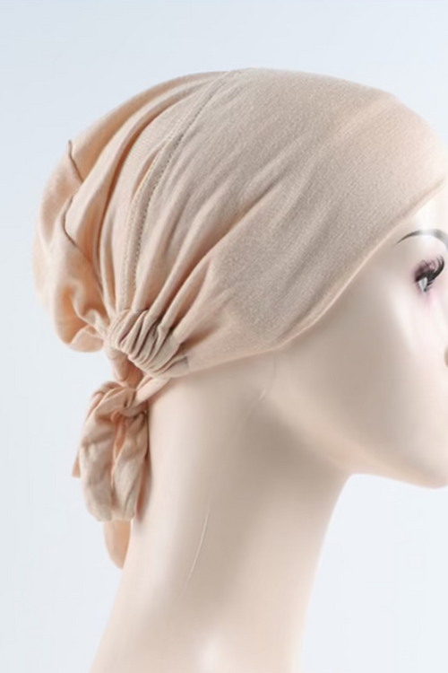 Full Head Cover Under cap with Belt for Muslim Women