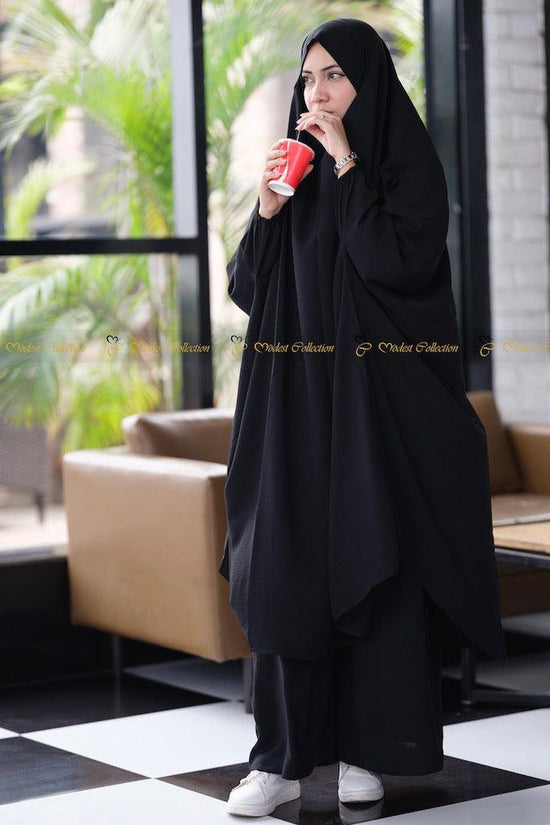 Unjila Jilbab black