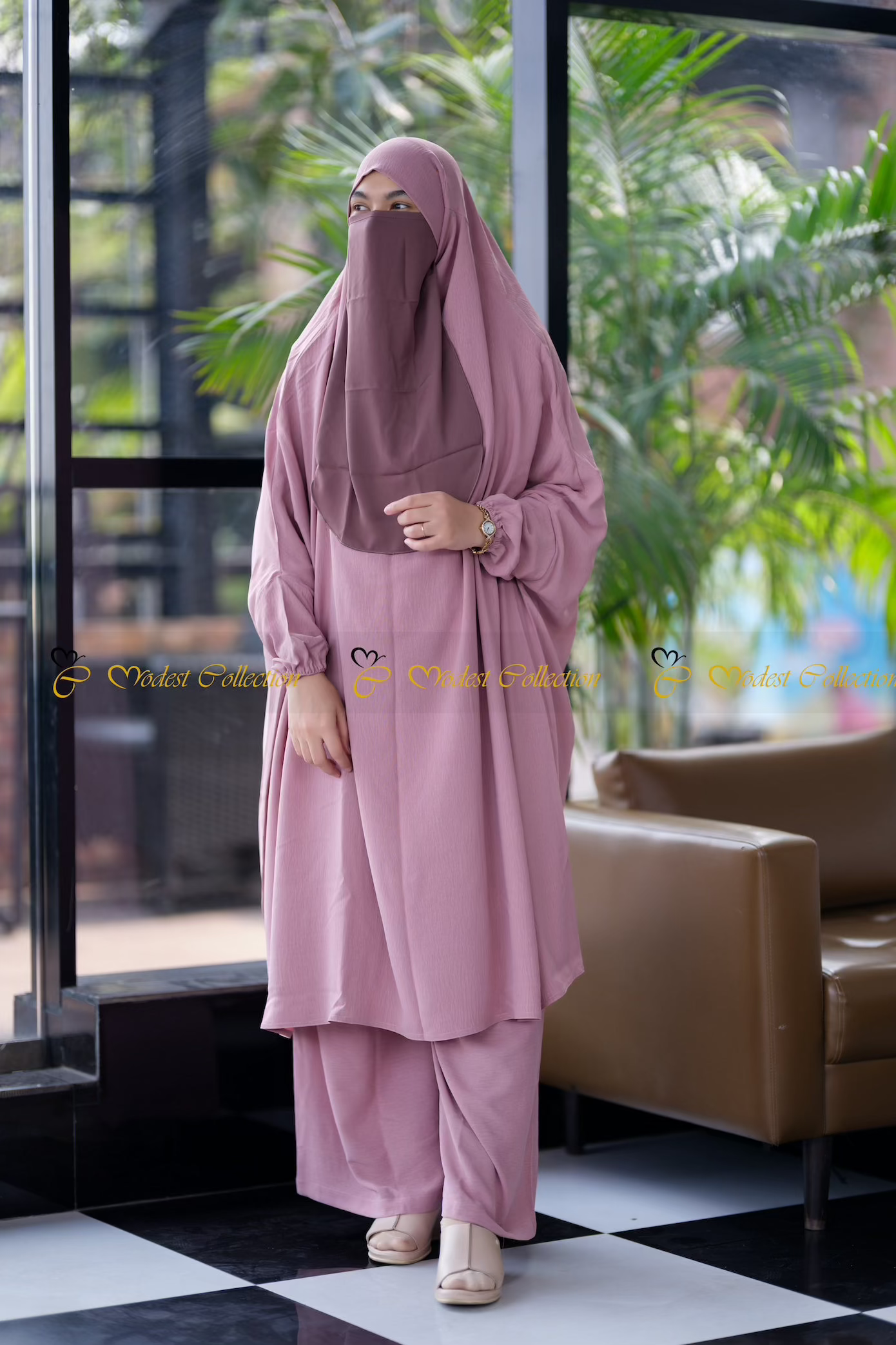 Unjila Jilbab Mauve