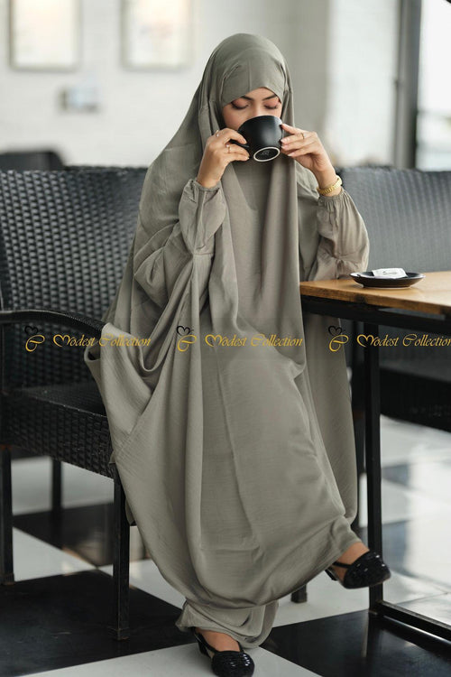 Unjila Jilbab Moss - Modest Collection