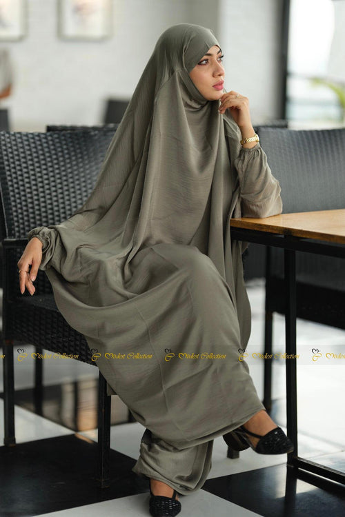 Unjila Jilbab Moss - Modest Collection