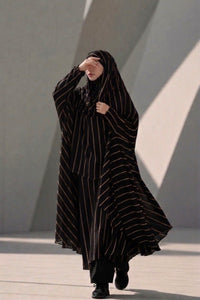 Urban Stripe Khimar – Georgette