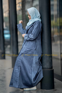 Winter Coat Prussian Blue