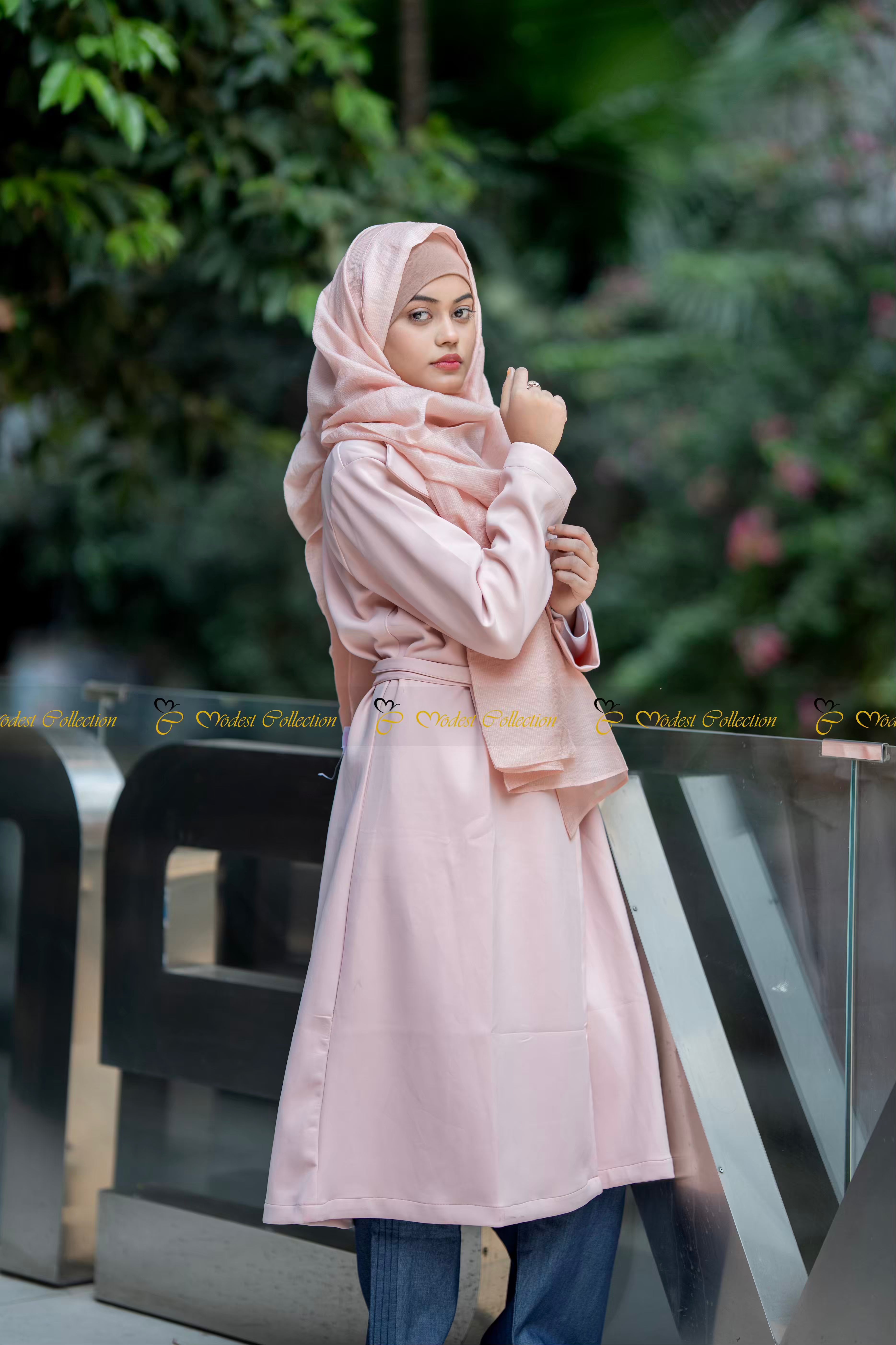 Winter Vest Babypink