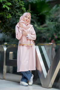 Winter Vest Babypink
